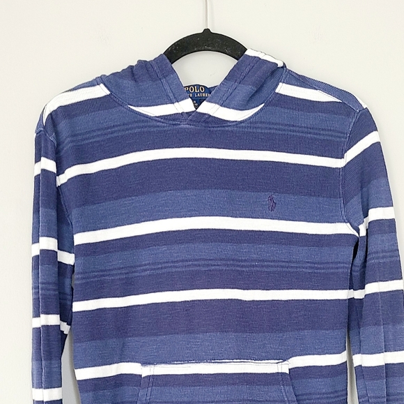 Polo Ralph Lauren Striped Hoodie 14/16 - Picture 3 of 3